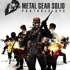 metal gear solid portable ops psp iso download free